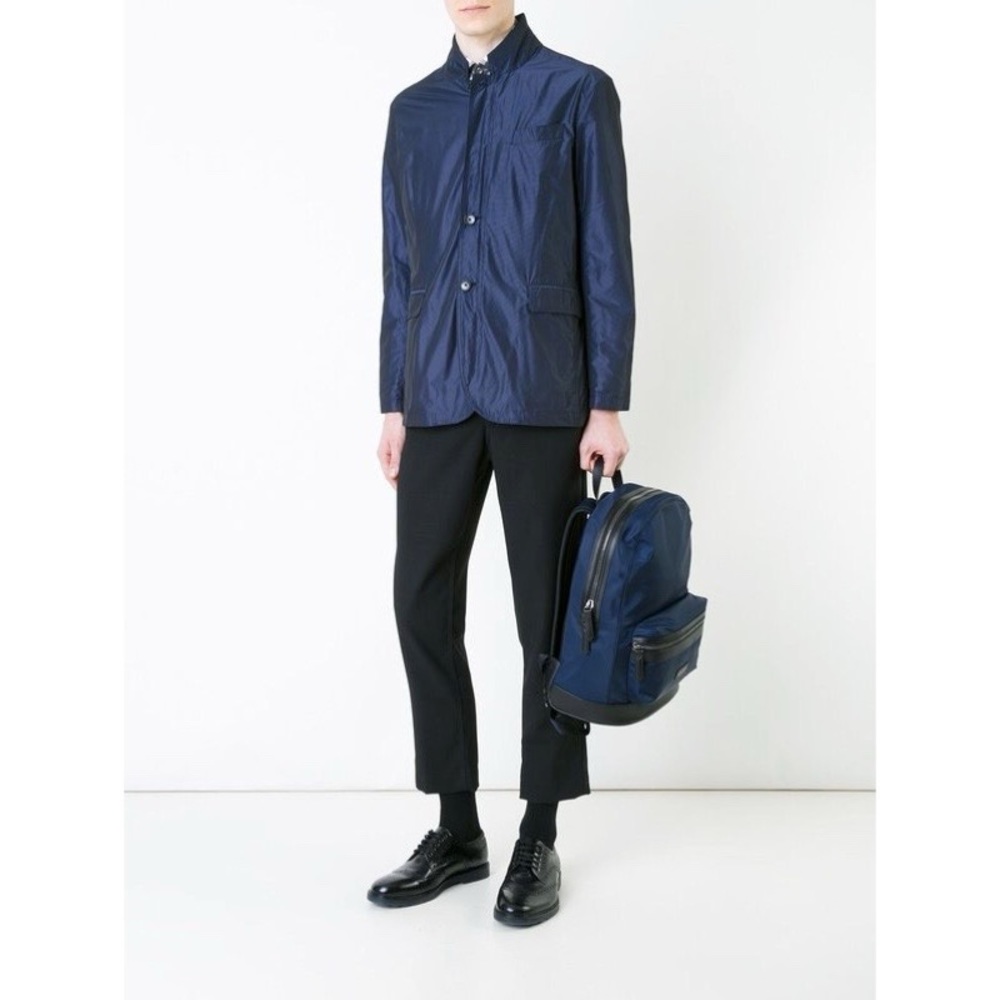 KENT & CURWEN Men’s Stripe Casual Blazer Jacket